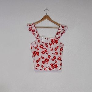 JCrew Floral Top